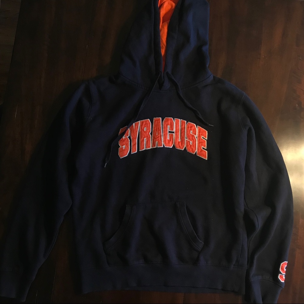 Syracuse University embroidered sweatshirt
